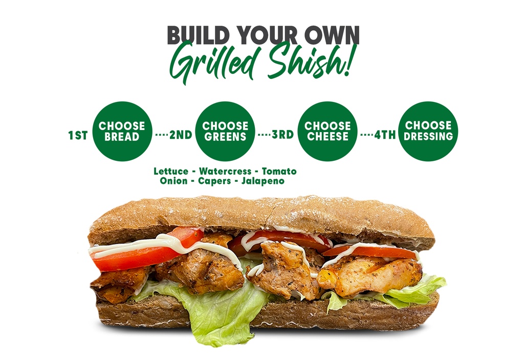 Grilled Shish (90g)
