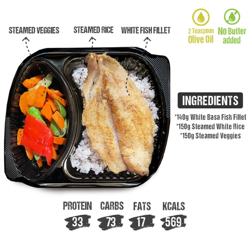 [95943] Grilled White Fish Fillet Meal
