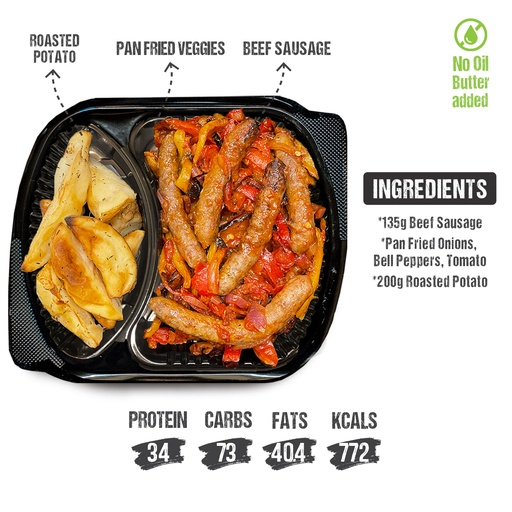 [96137] Beef Sausage W Tomato Sauce