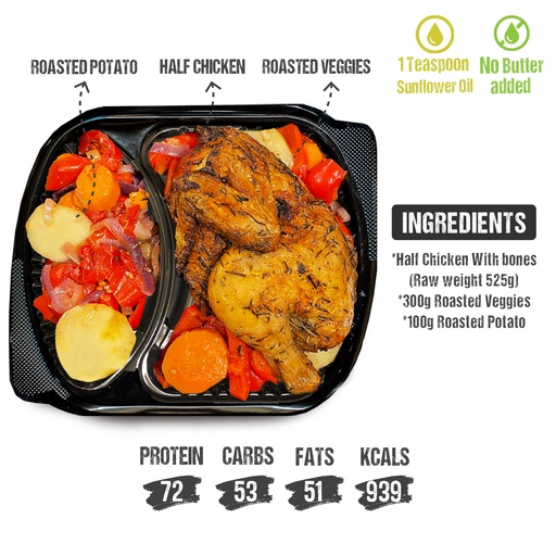 [96143] Half Chicken meal